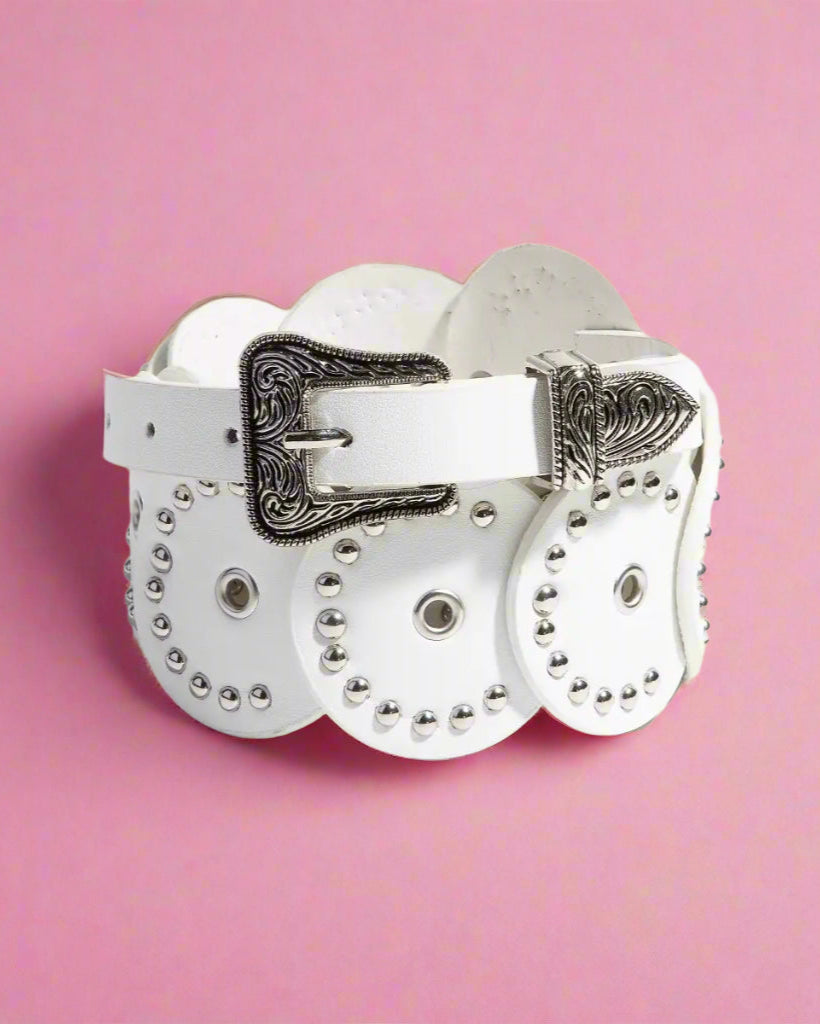 The Pheonix Studded Disc Belt