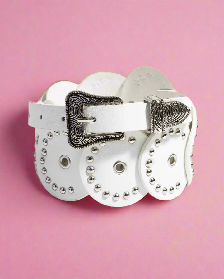 The Pheonix Studded Disc Belt