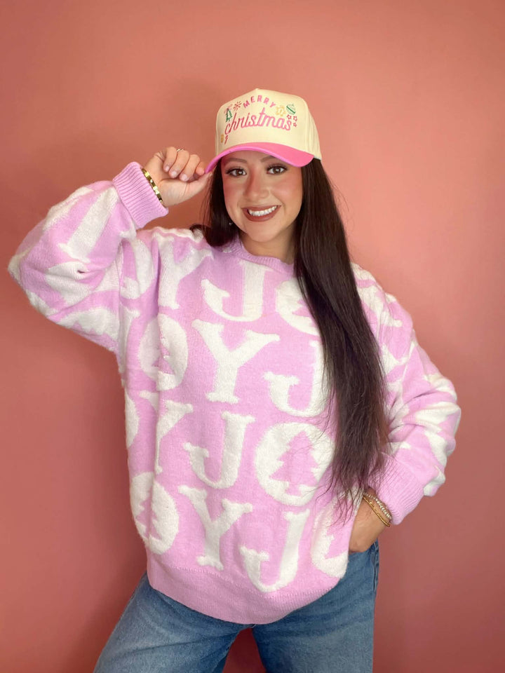 The 3D Joy Pullover Sweater