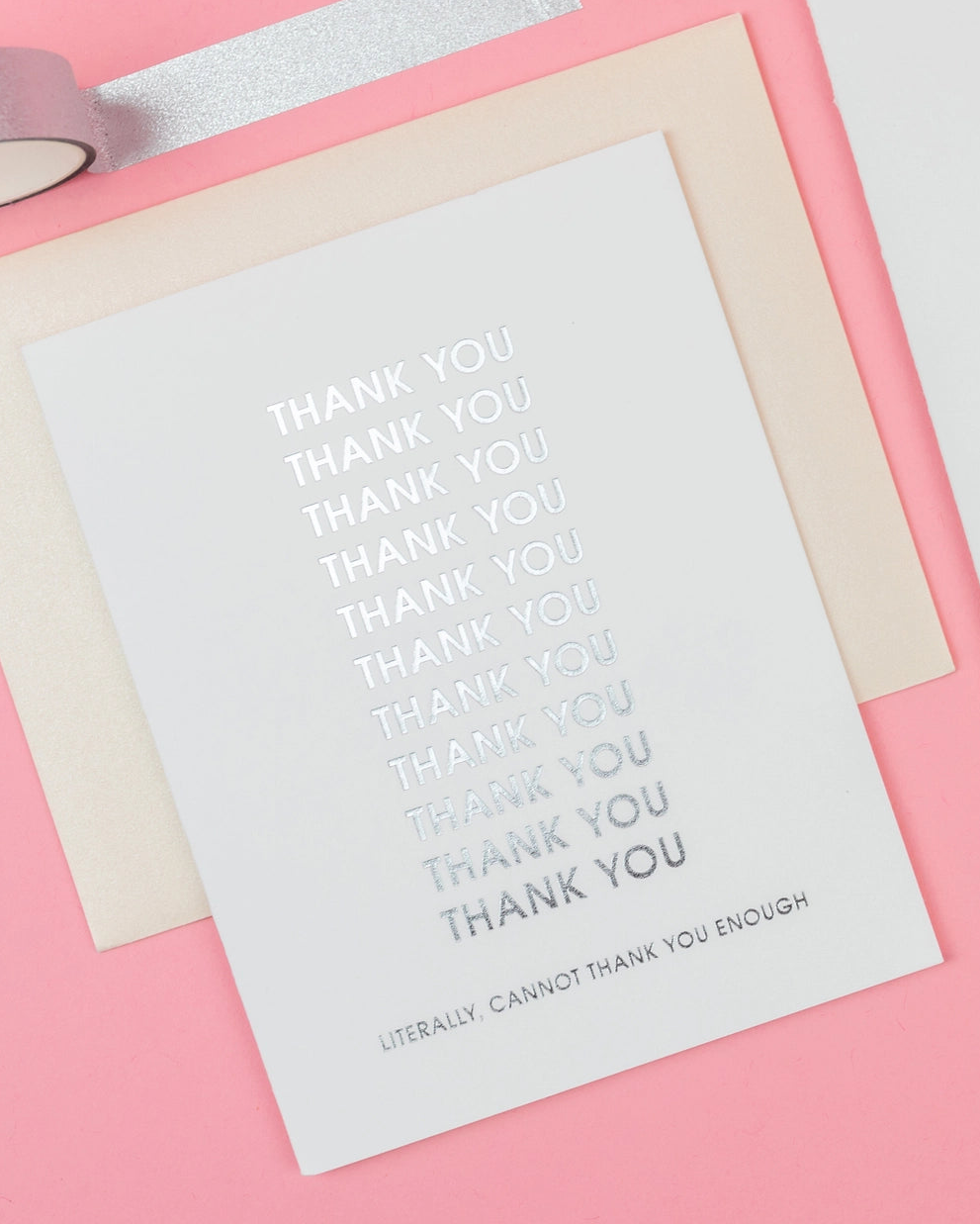 Cannot Thank You Enough Card