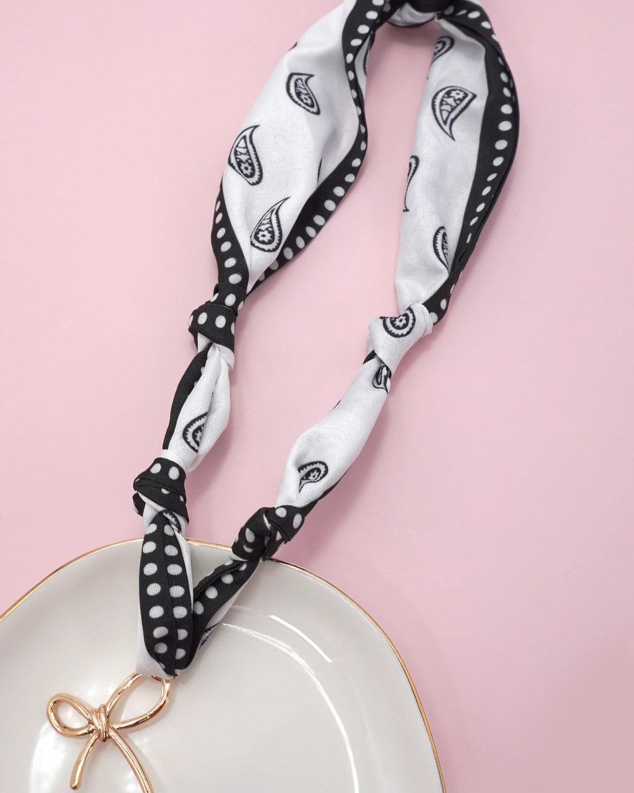 The Bow & Bandana Necklace