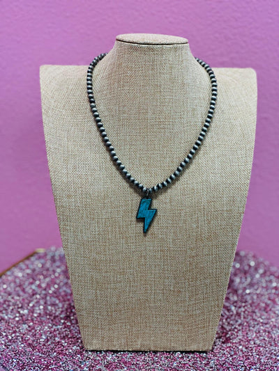 The Callie Lightning Bolt Necklace