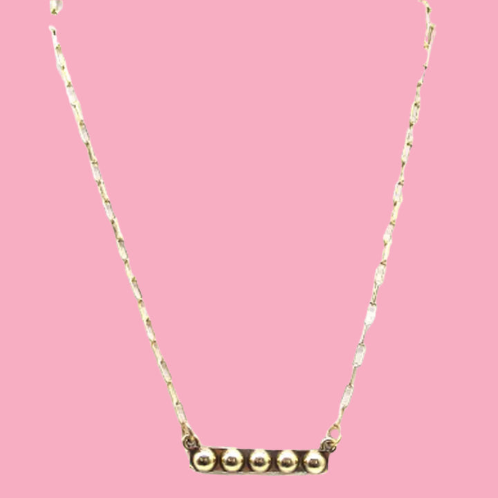 Western Bubble Bar Necklace