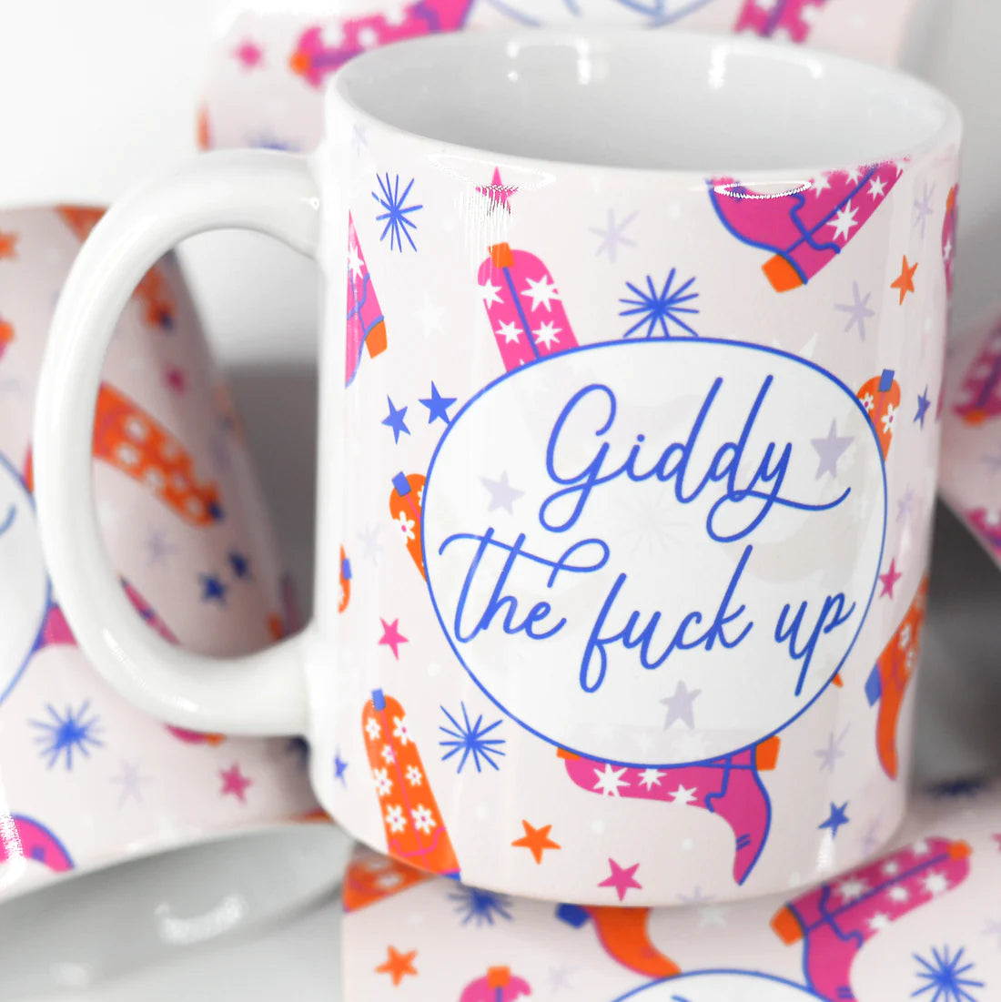 Giddy The Fuck Up Coffee Mug