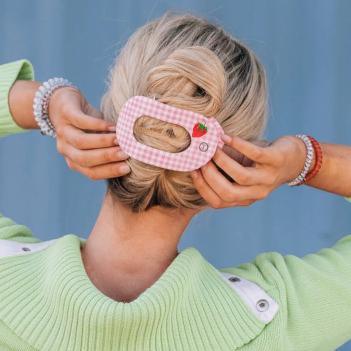 Handpicked Round Flat Hair Clip