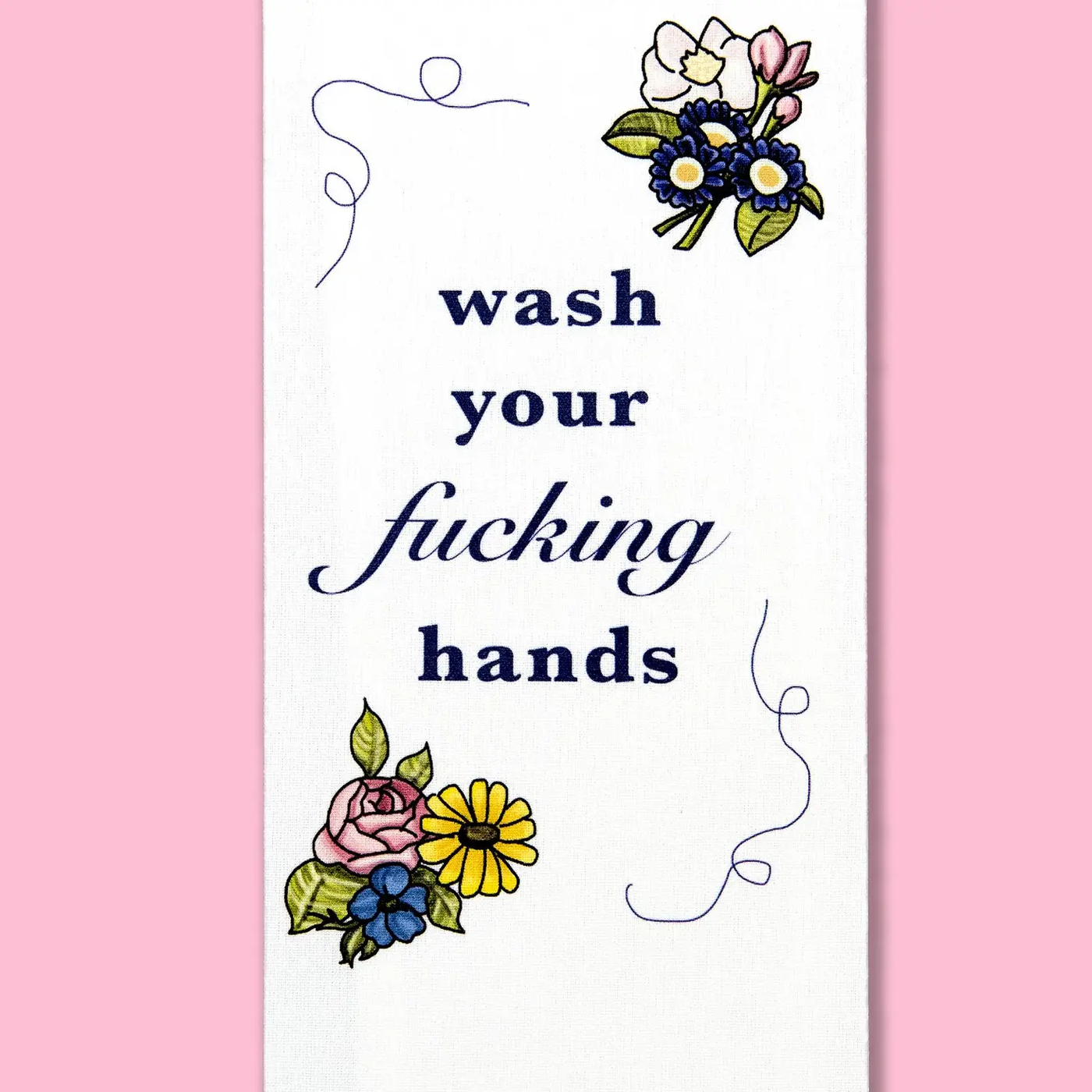 Wash Your Fucking Hands Towel