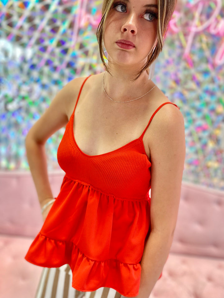 The Elena Tiered Tank