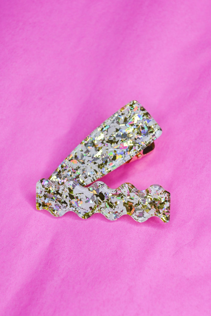 Pearl Confetti Hair Clip