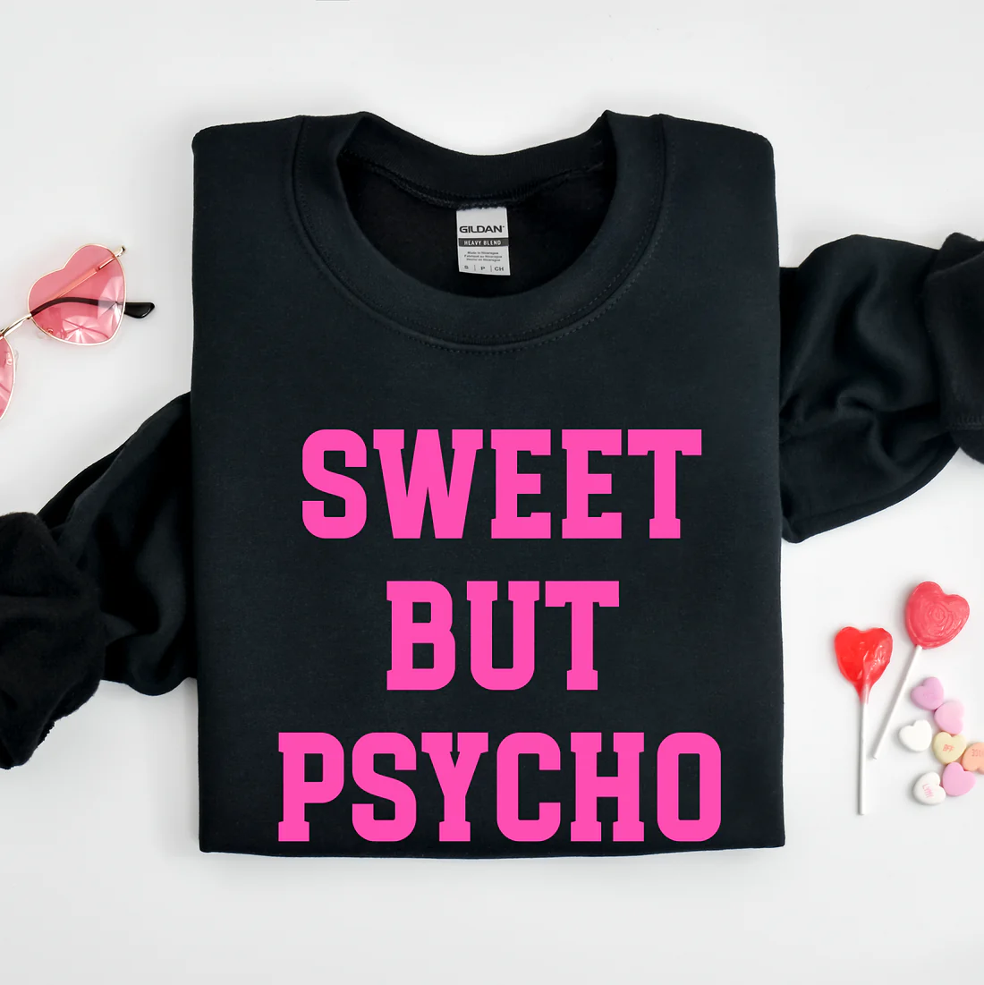 Sweet But Psycho Crewneck Sweater