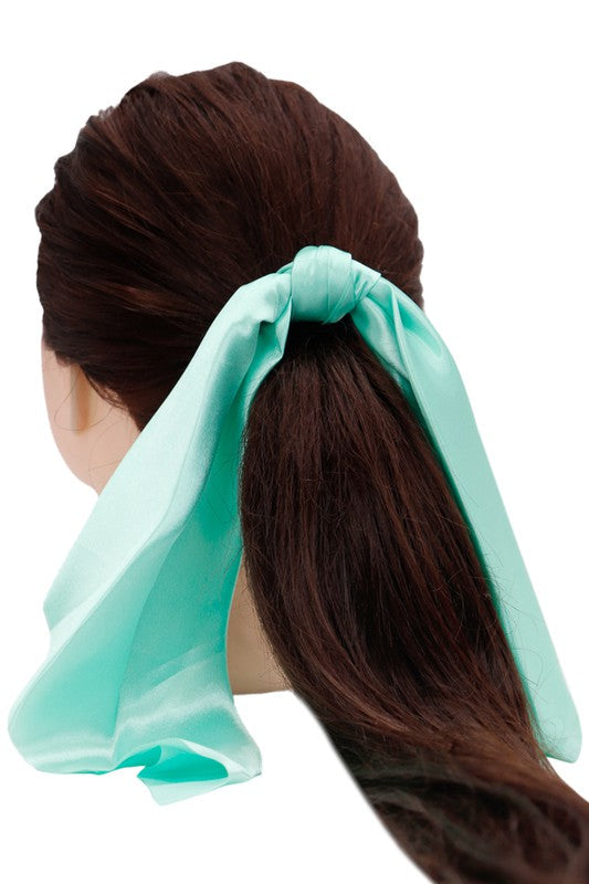 Silk Scarf Hair Tie
