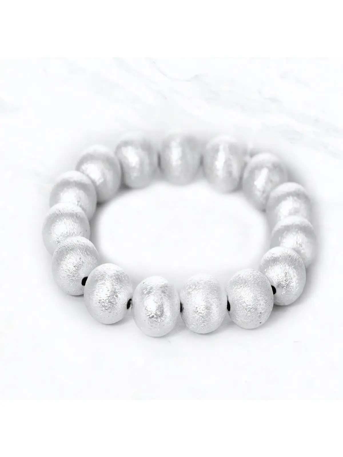 Metal Ball Stretch Bracelet