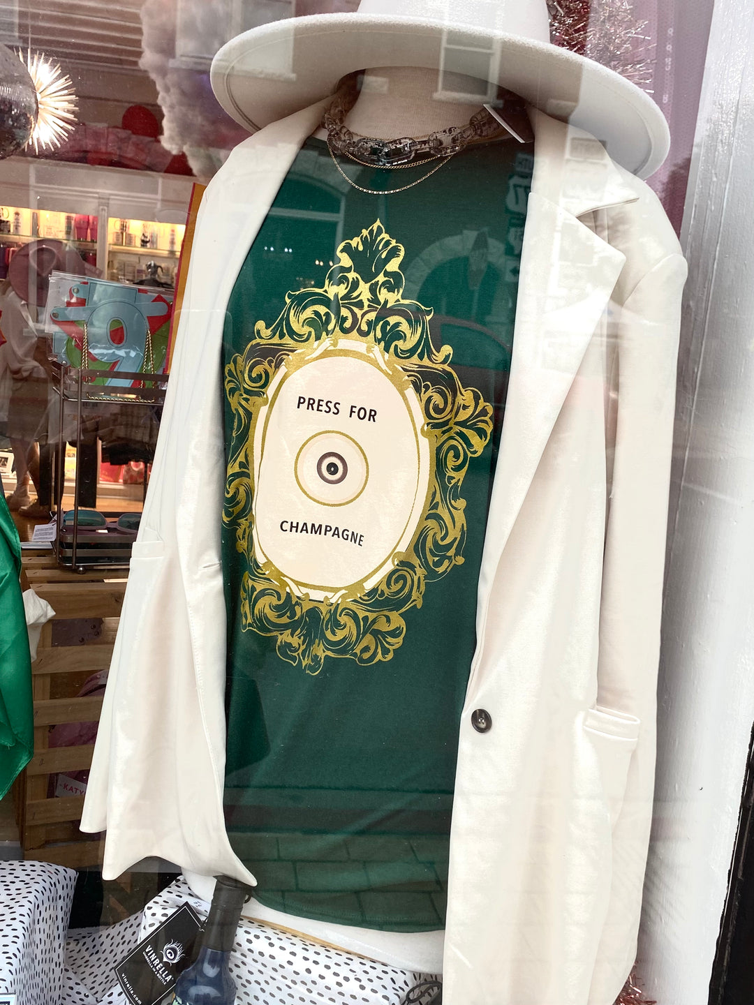 Press For Champagne Tunic