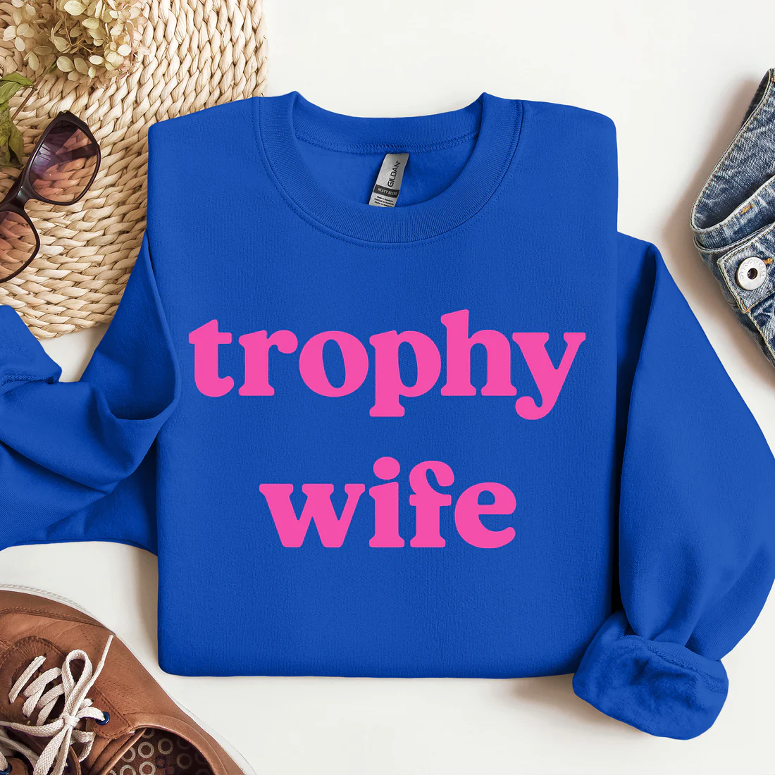Trophy Wife Crewneck Sweater