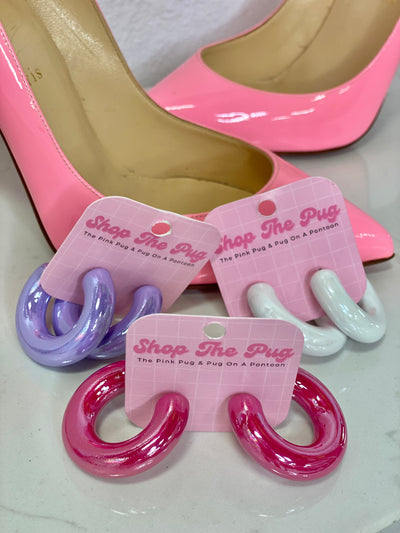 Jumbo Huggie Hoops