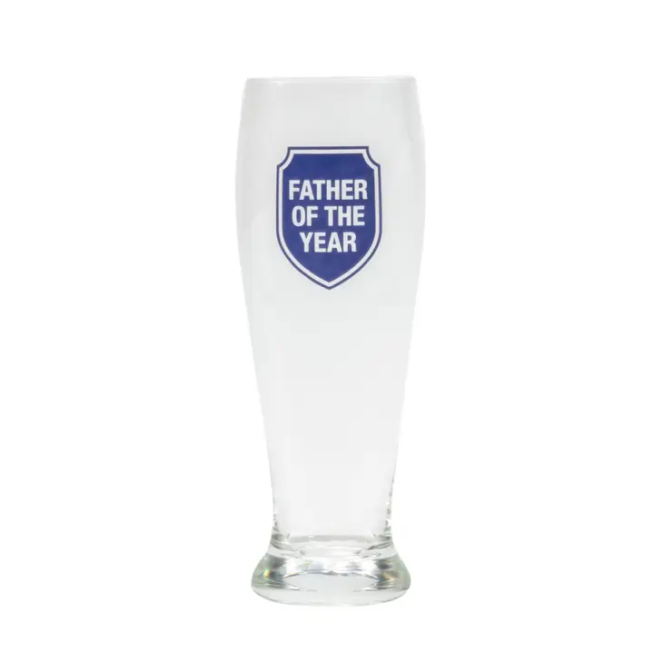 Father Of The Year Pilsner Glass