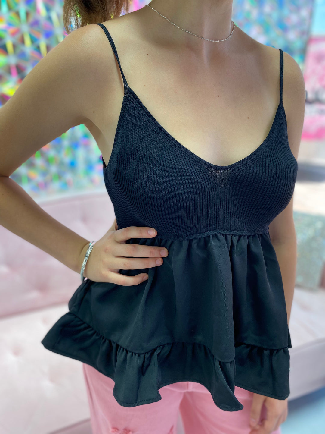 The Elena Tiered Tank