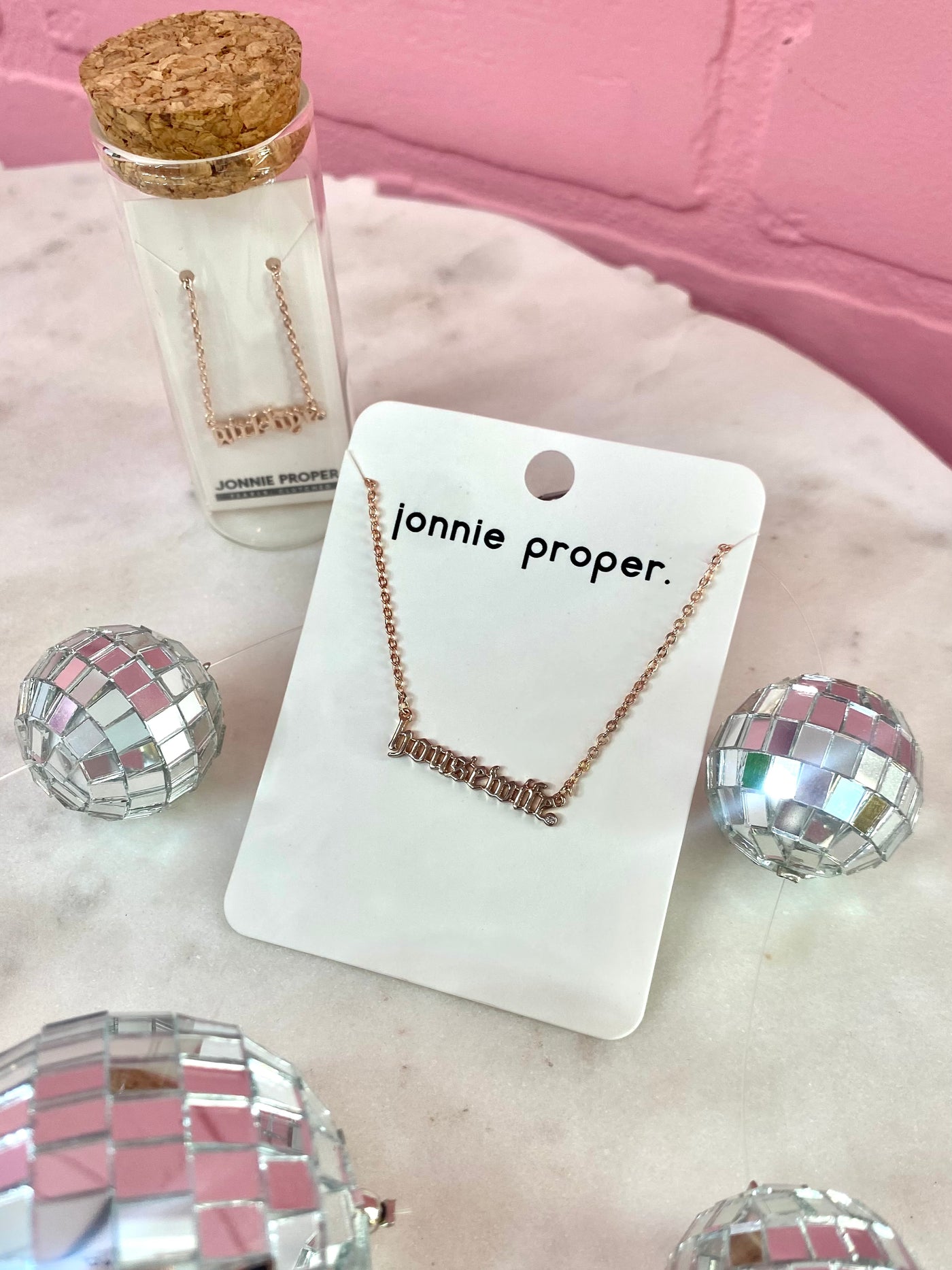Housewife Rose Gold Necklace