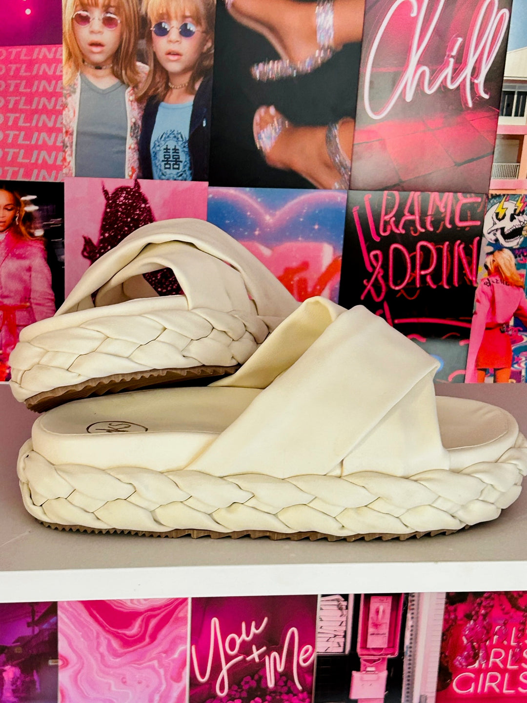 The Mel Braided Sandal