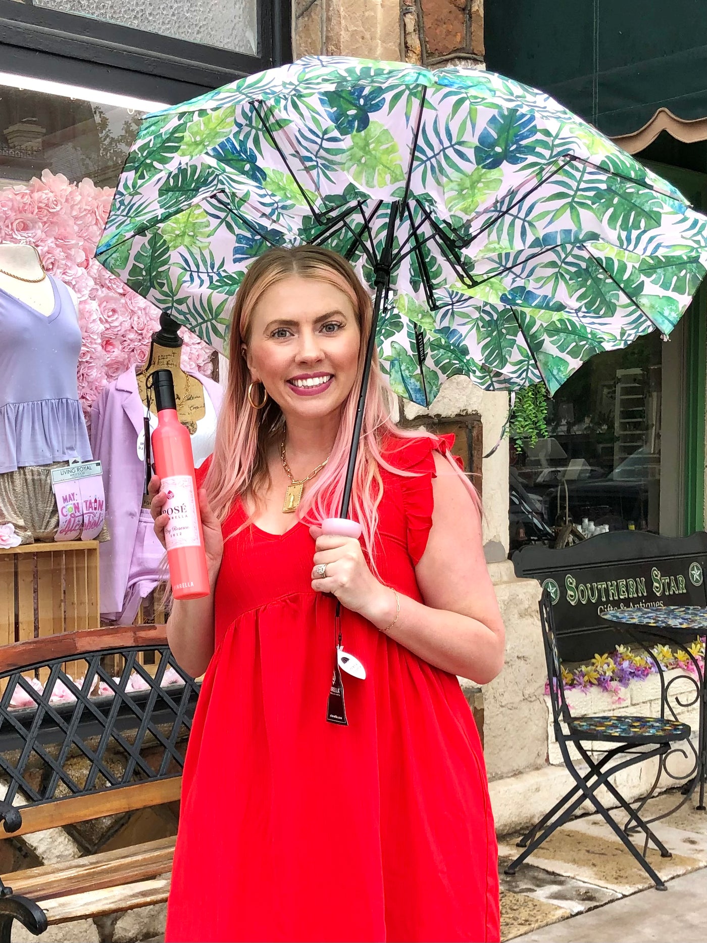 Wine Bottle Umbrella