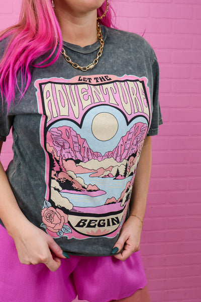 Let The Adventure Begin Graphic Tee