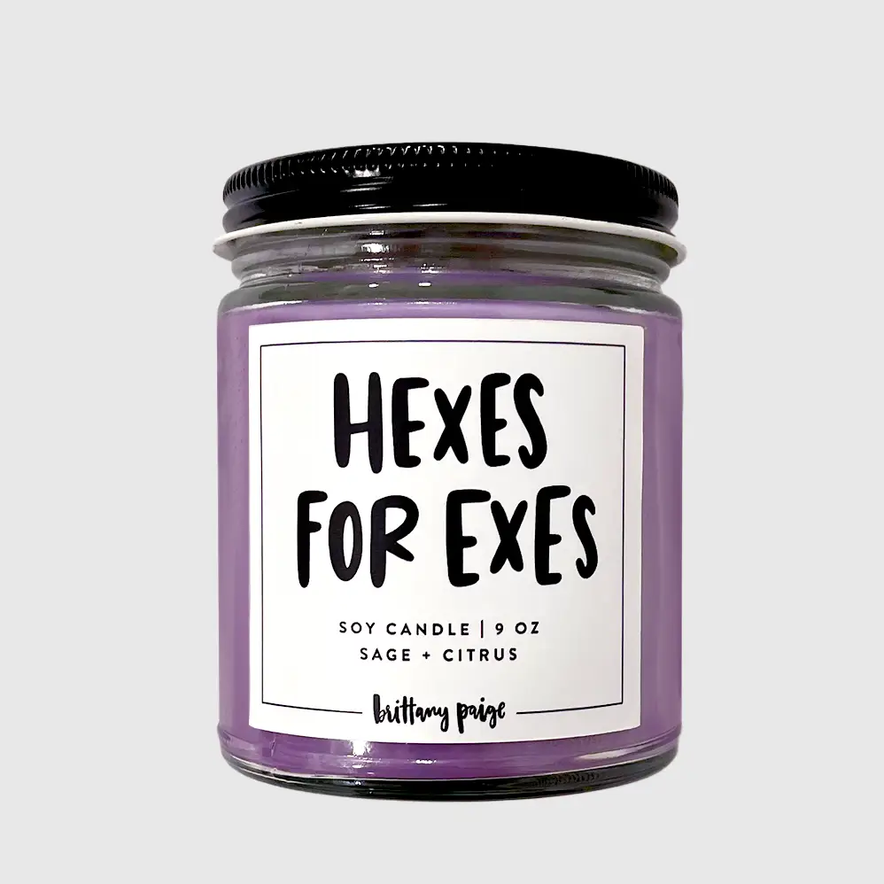 Hexes For Exes  Candle