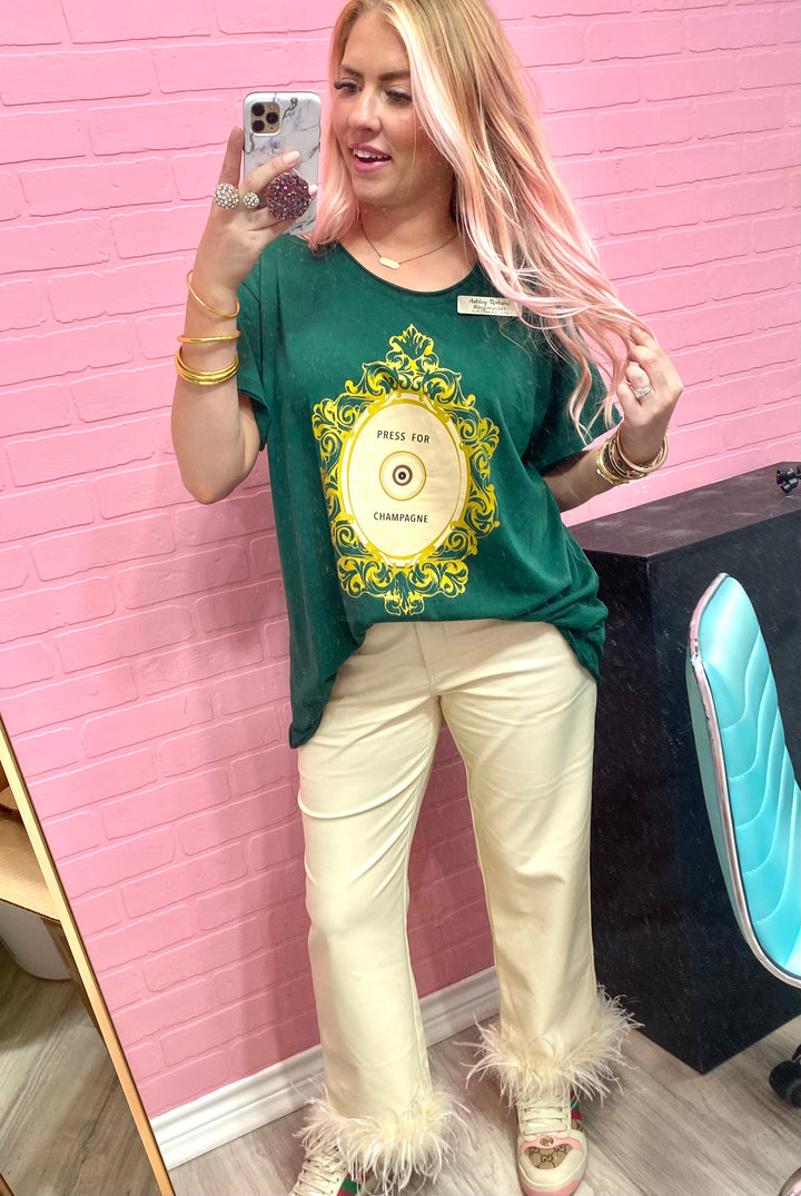 Press For Champagne Tunic