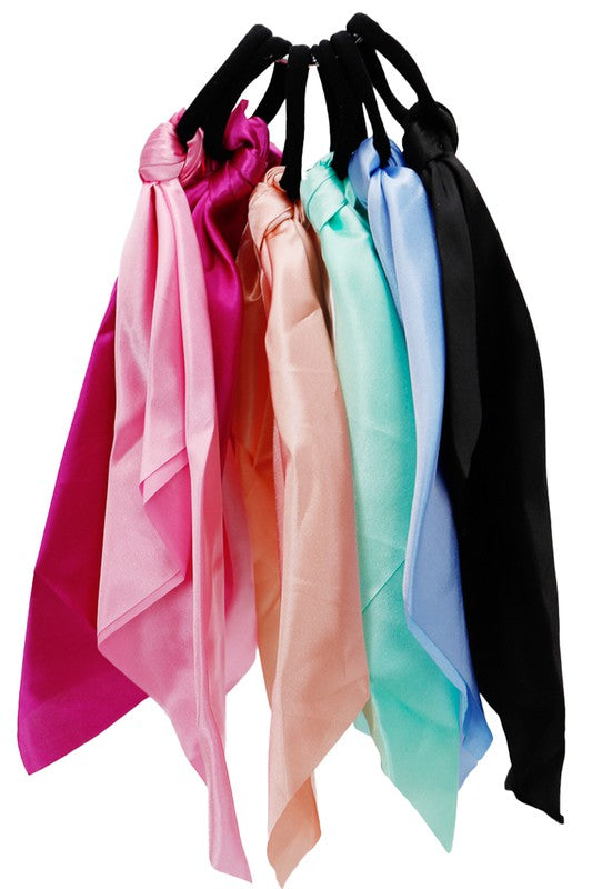 Silk Scarf Hair Tie