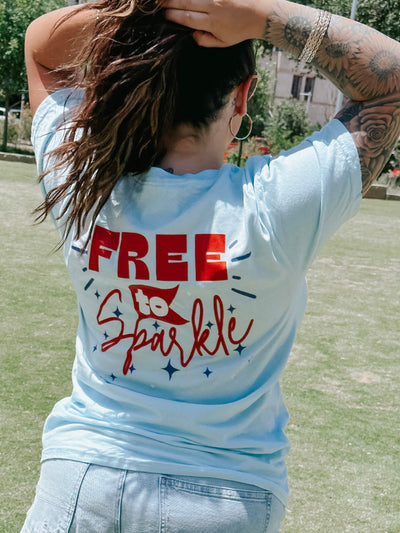 Free To Sparkle Graphic Tee