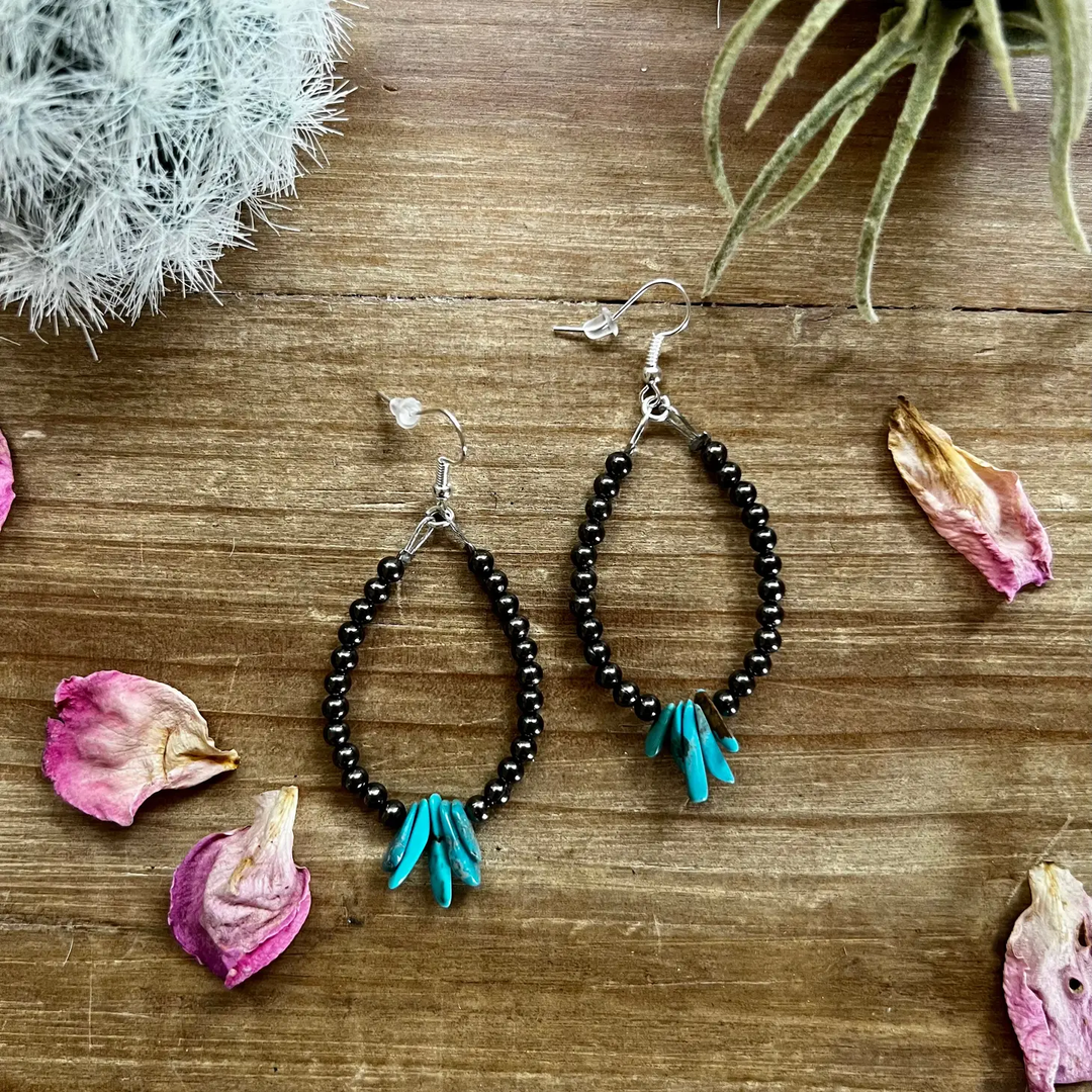 The Ada Turquoise Teardrop Earrings