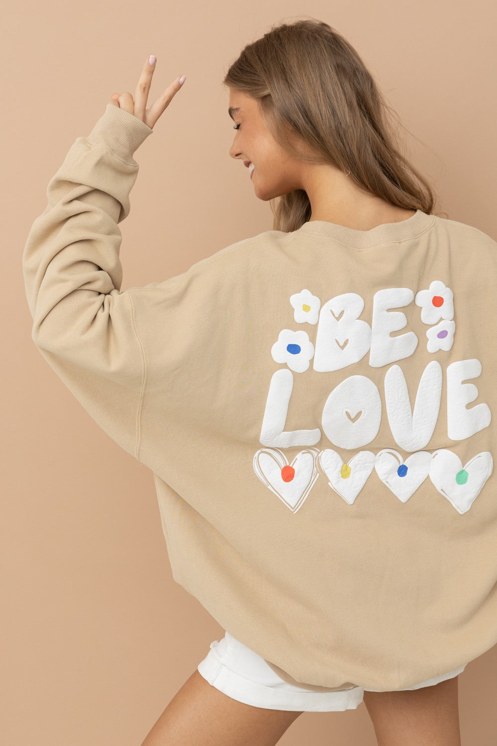 Be Love French Terry Sweatshirt