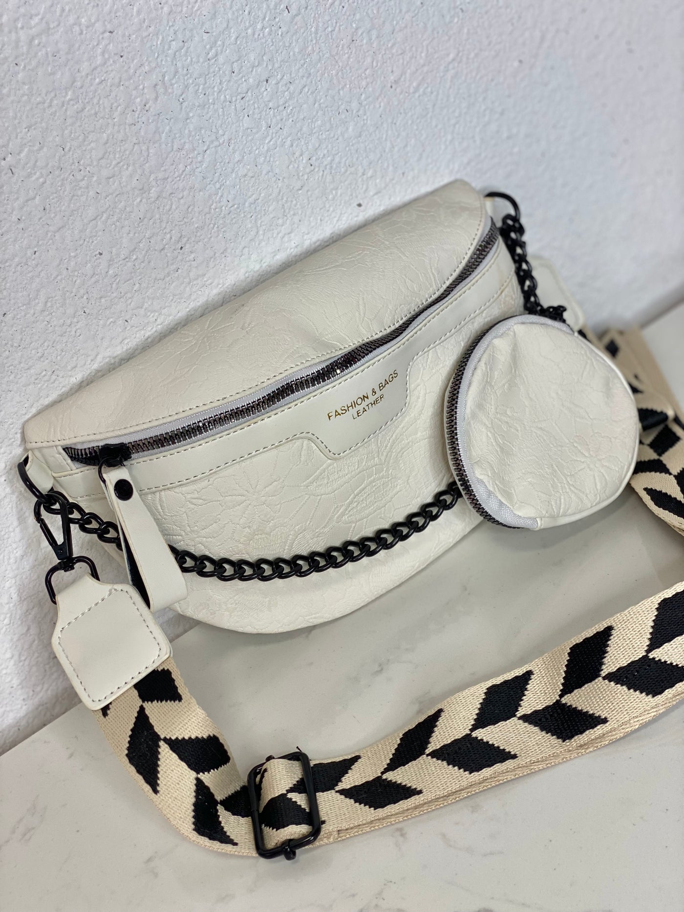 White Lightning Bum Bag