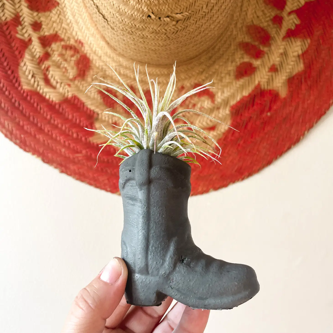 Boot Scootin Plant Holder