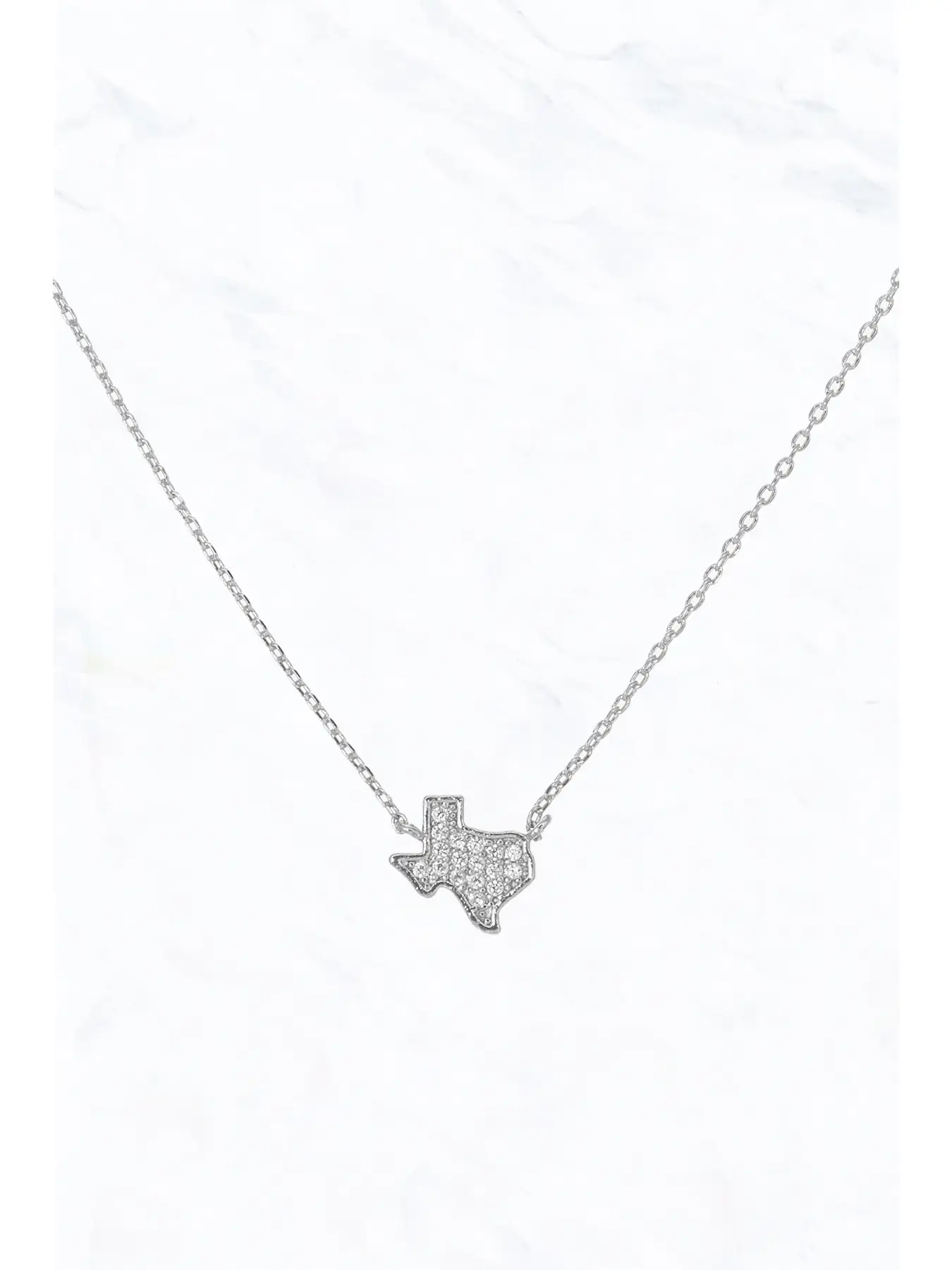 Texas Shape Necklace