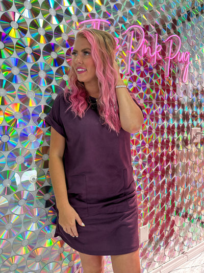 The Jane Suede Dress