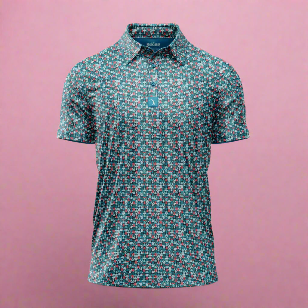 Eyes Up Here The 305 Men’s Polo Shirt