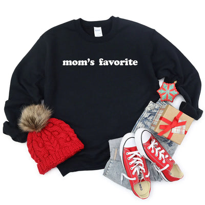 Mom's Favorite Black Sweater