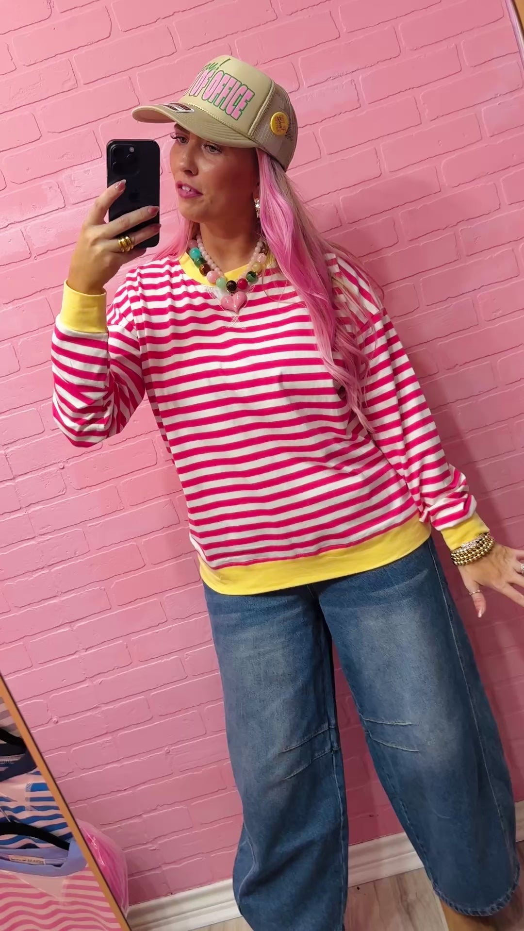 Stripe Into Cozy Pullover