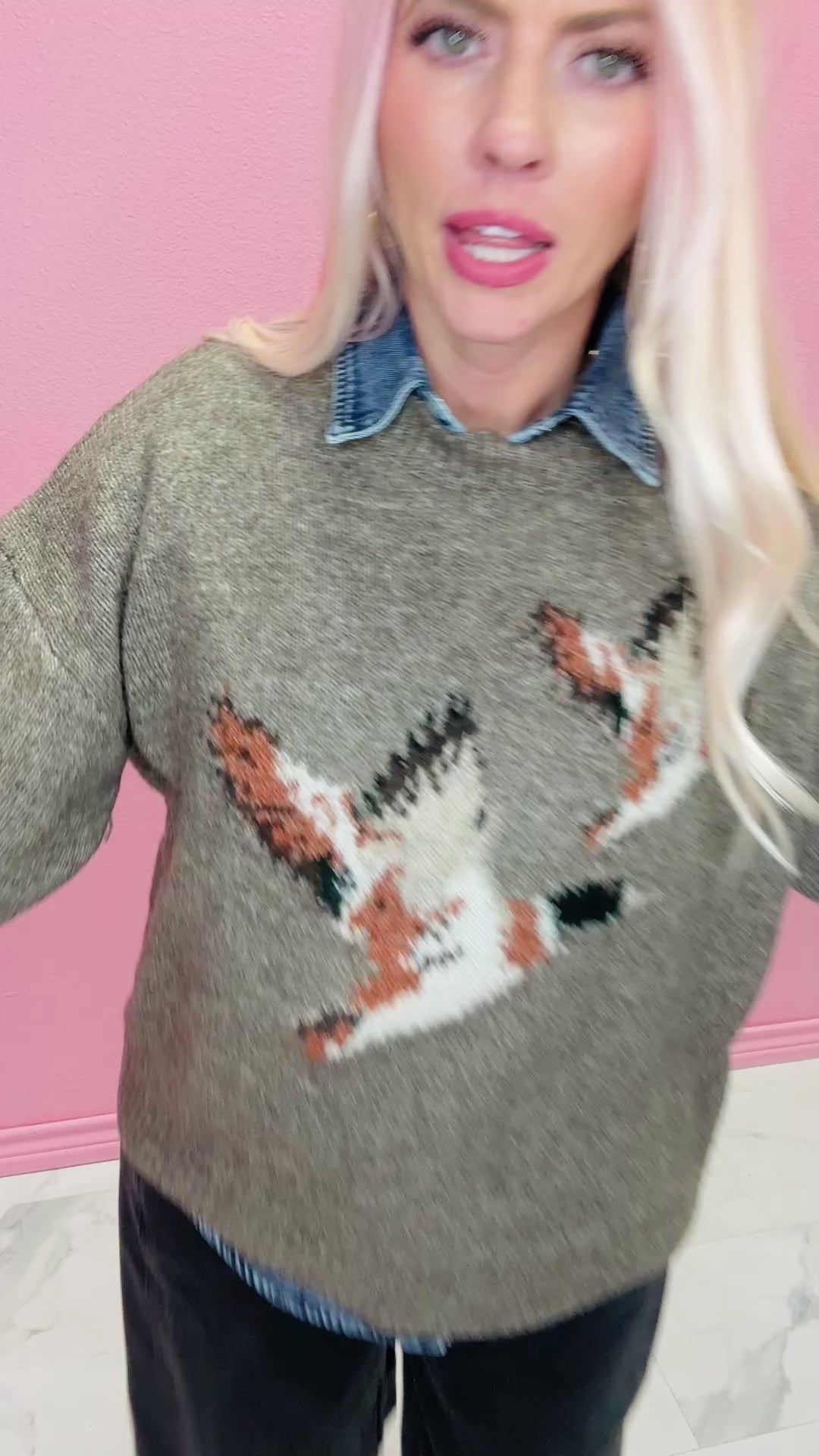 The Elsie Duck Sweater