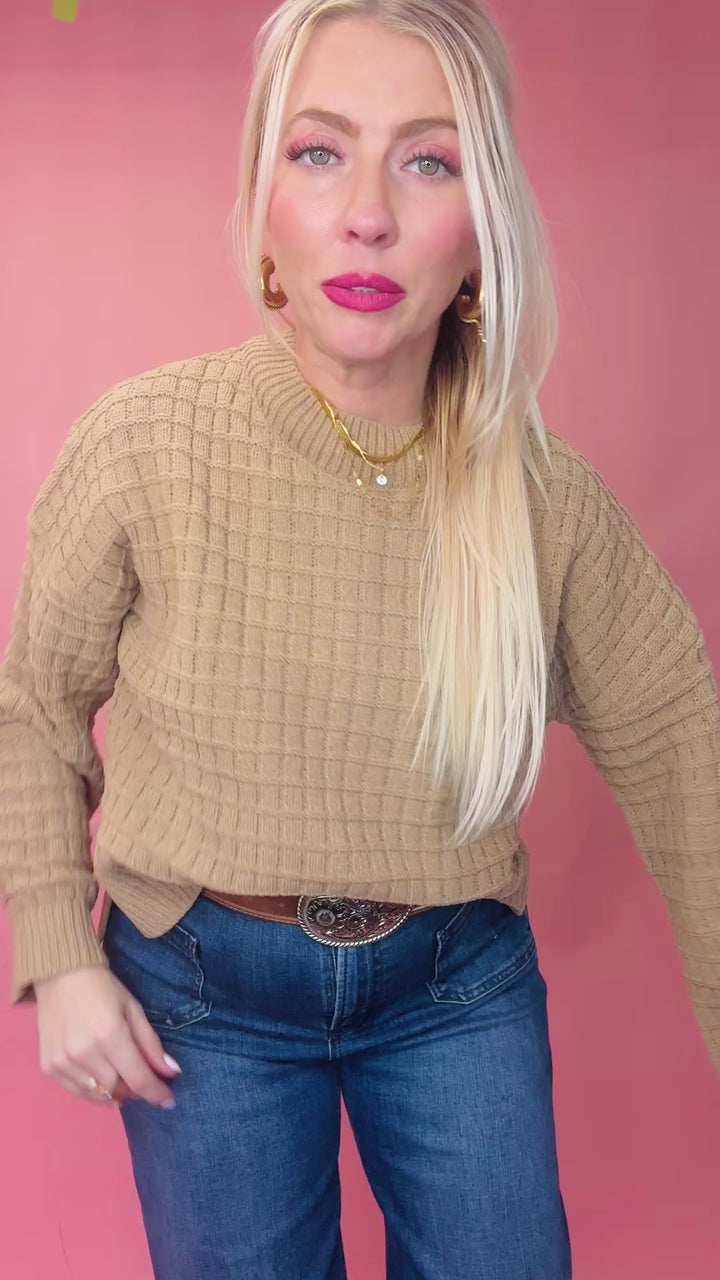 The Romi Textured Sweater