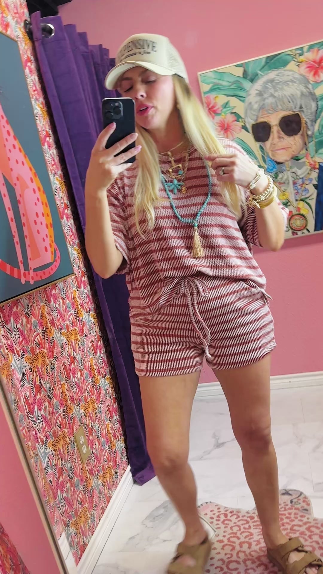 The Brooke Stripe Set