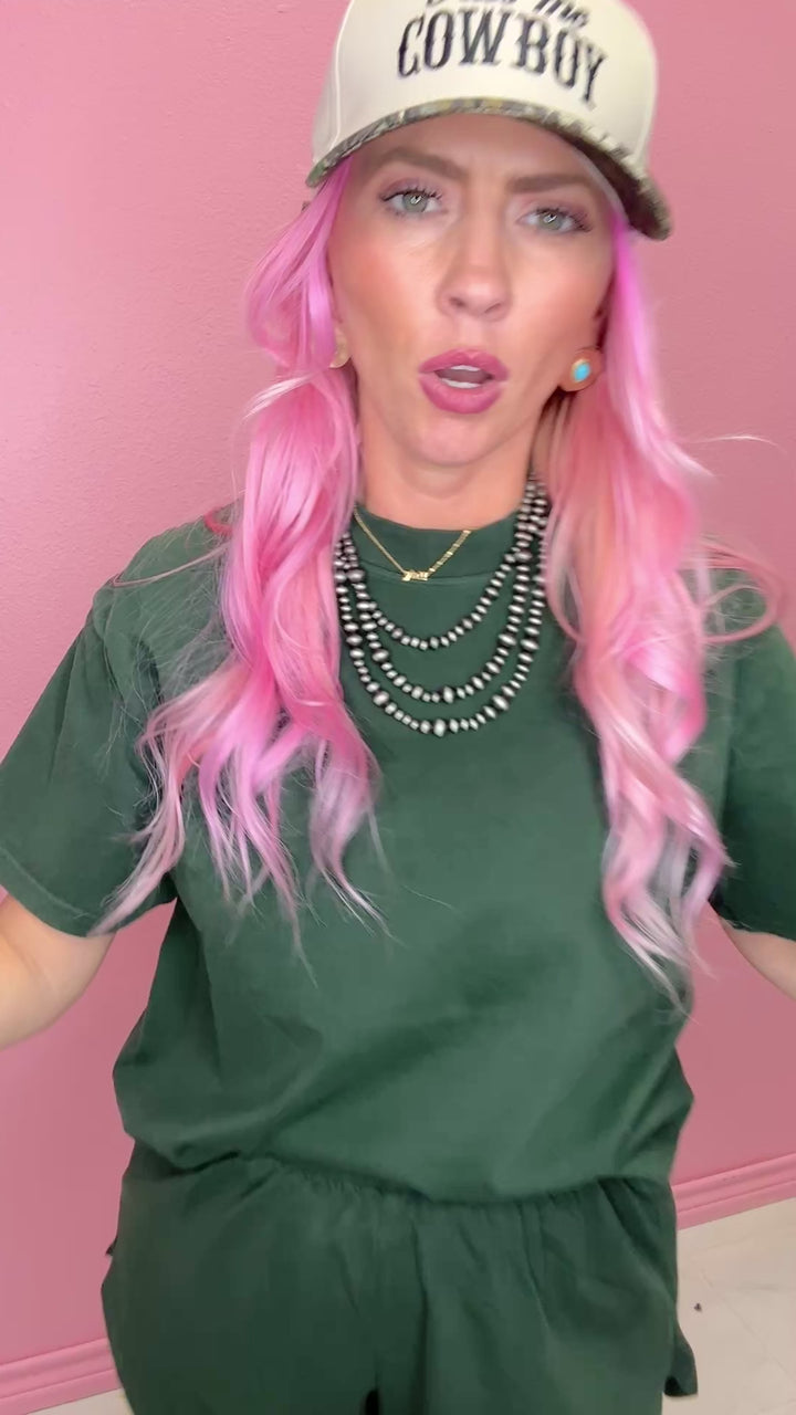 The Empire Mineral Washed Cotton Shorts