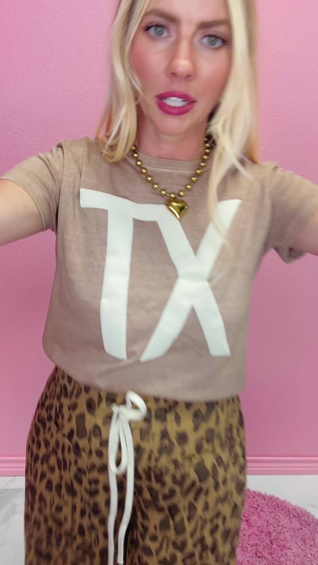 The Stella Leopard Pants