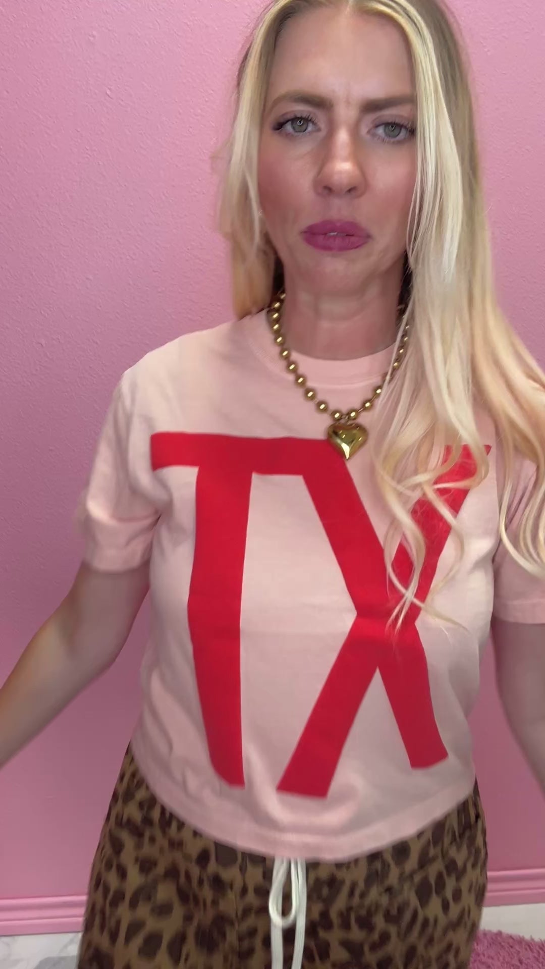 Comfort Colors TX Puff Crop Tee