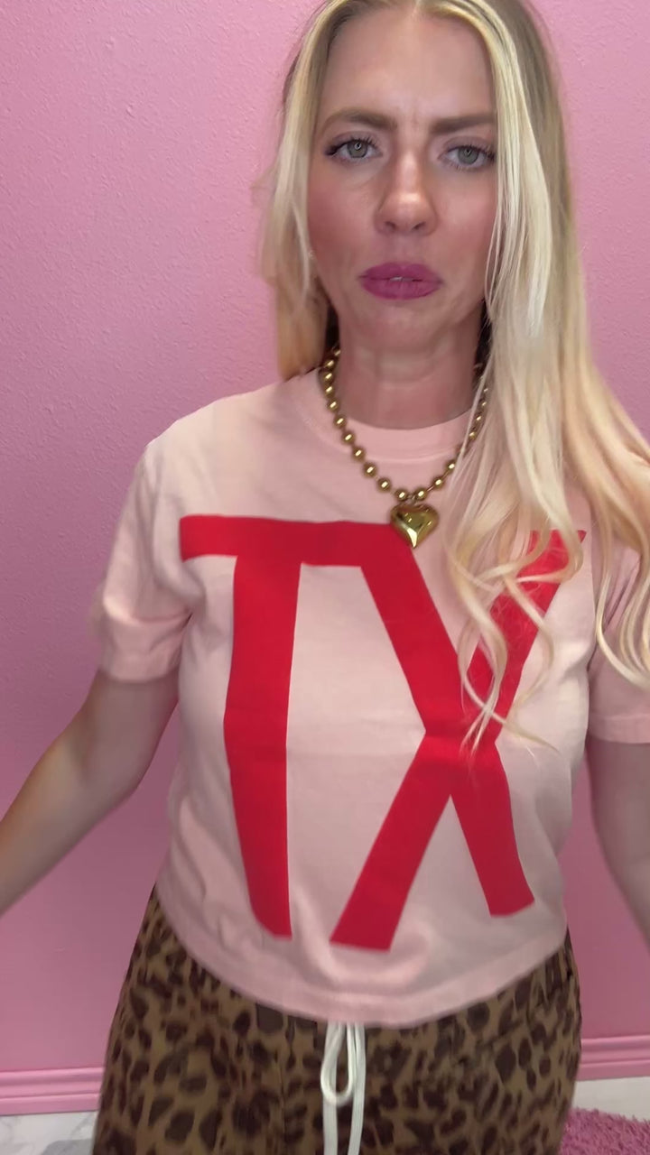 Comfort Colors TX Puff Crop Tee