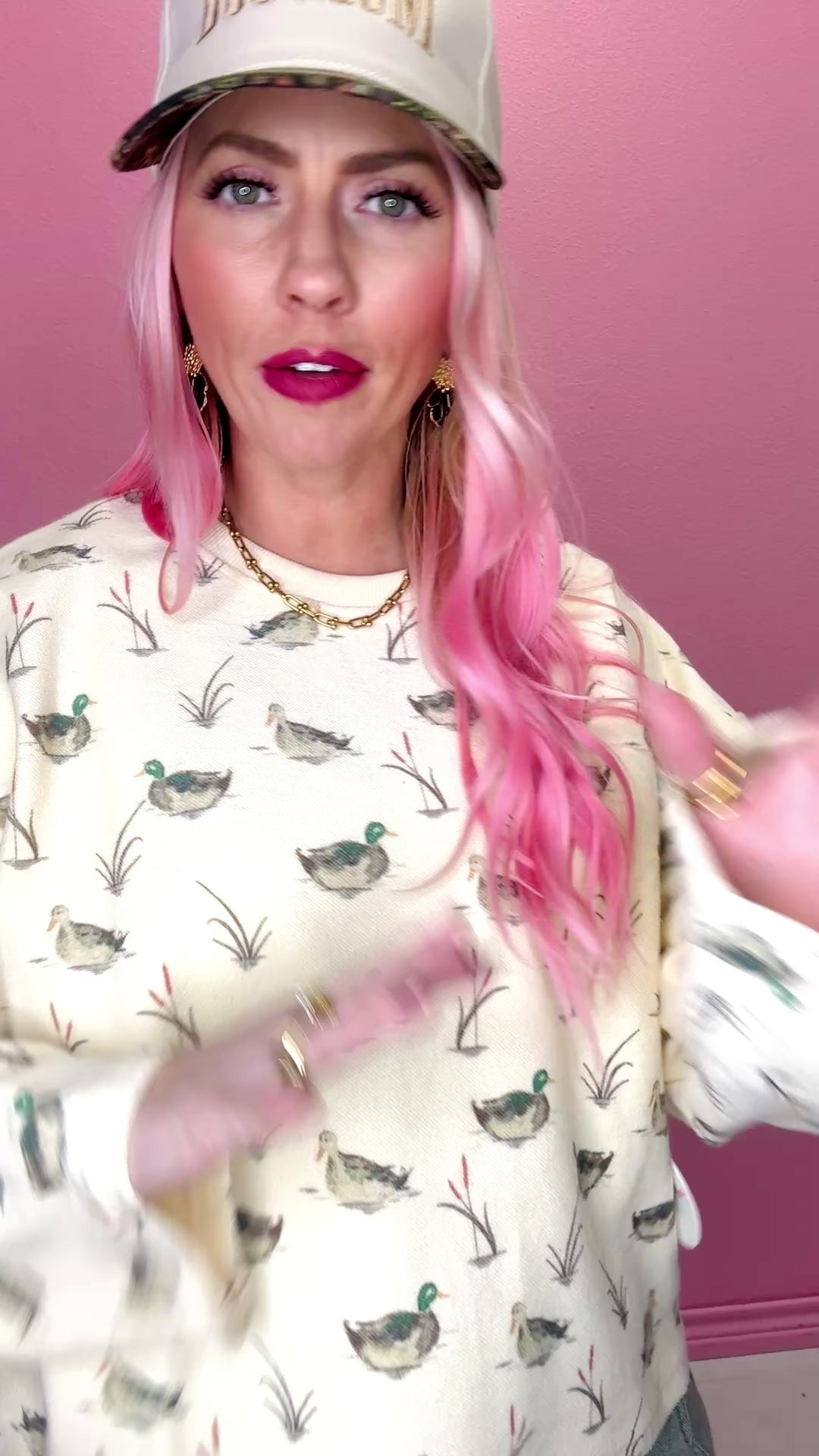 Lucky Duck Lounge Sweater