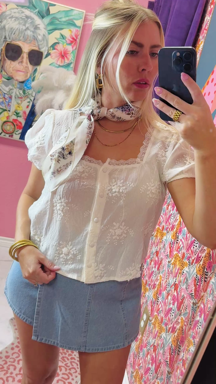 The Lucy Lace Top