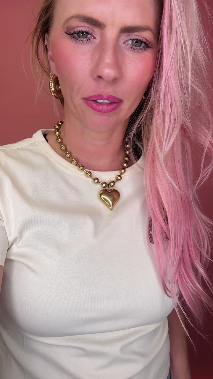 Football Gingham Patch Baby Tee