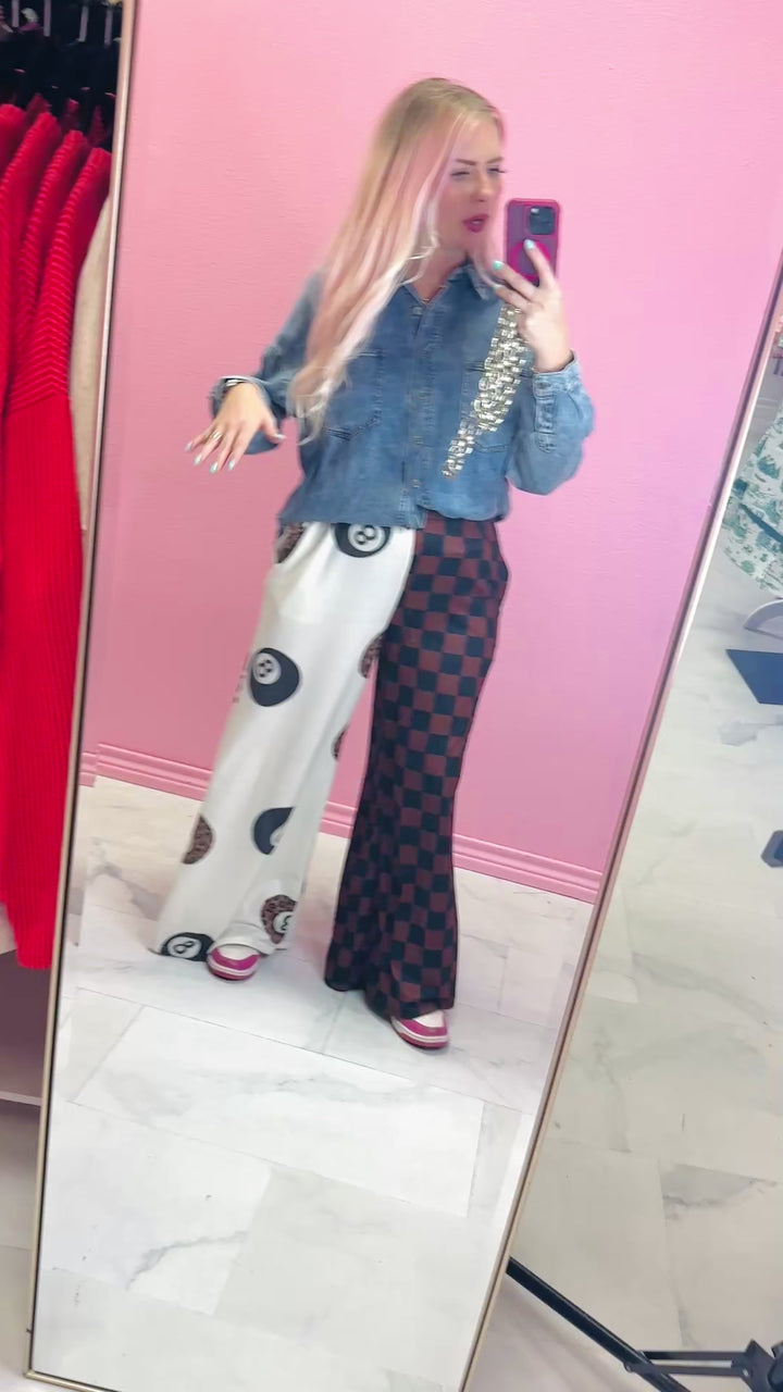 Split Decision 8 Ball Pants