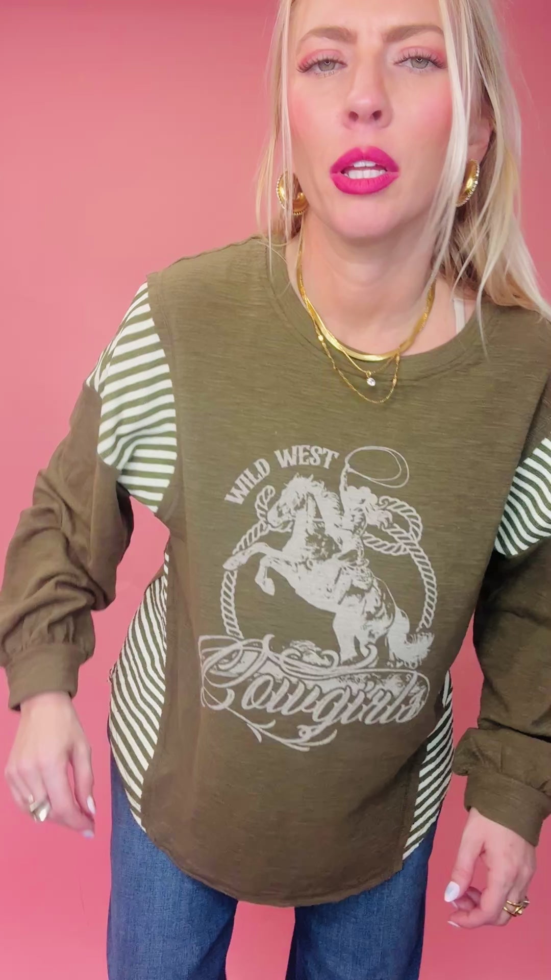 Wild West Cowgirls Top