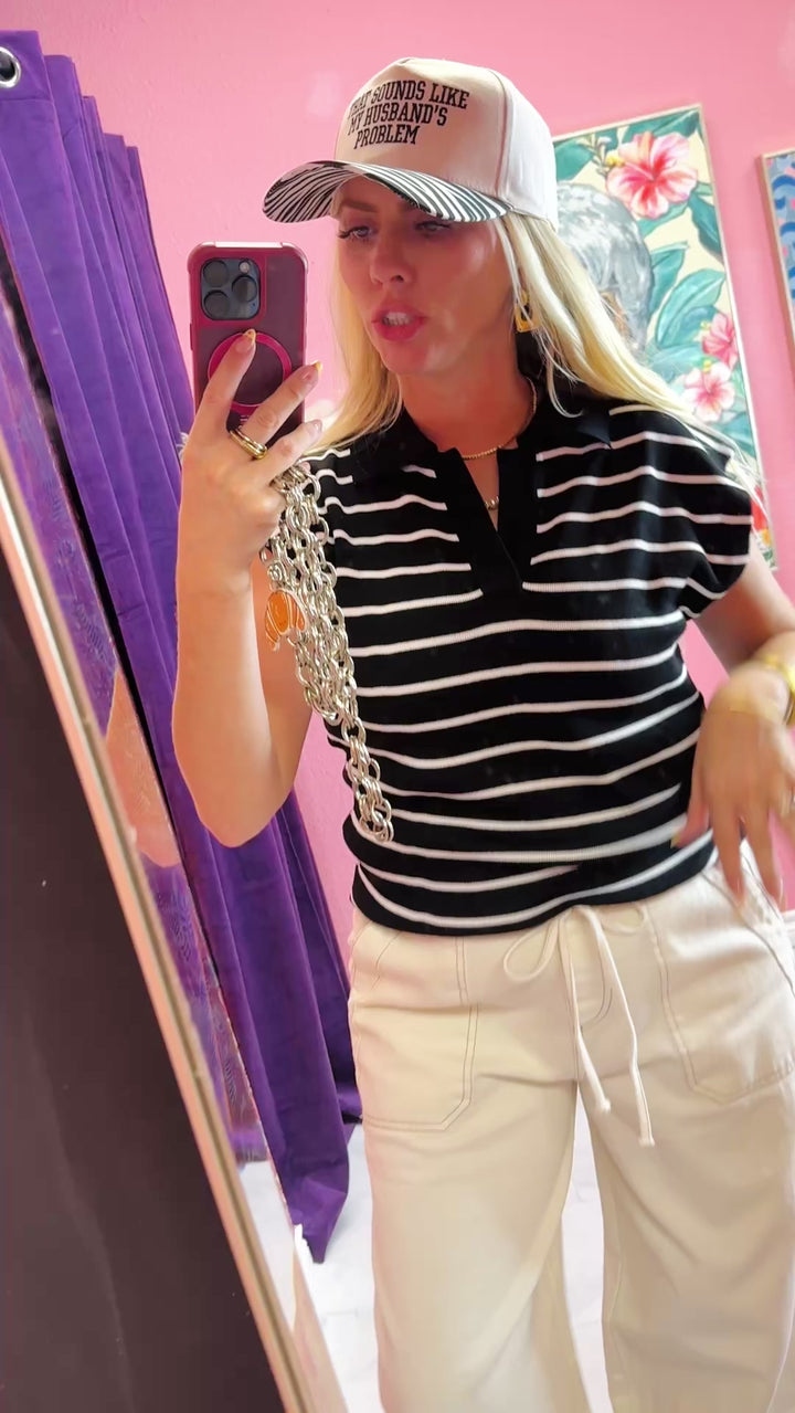 The Shannon Stripe Top